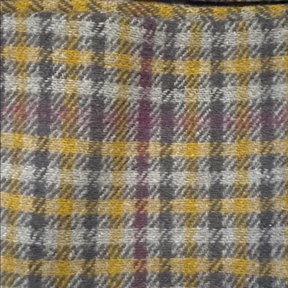 Vintage Tweed Blazer Donnybrook Brown Plaid Wool Jacket Size 10 - Picture 3 of 7